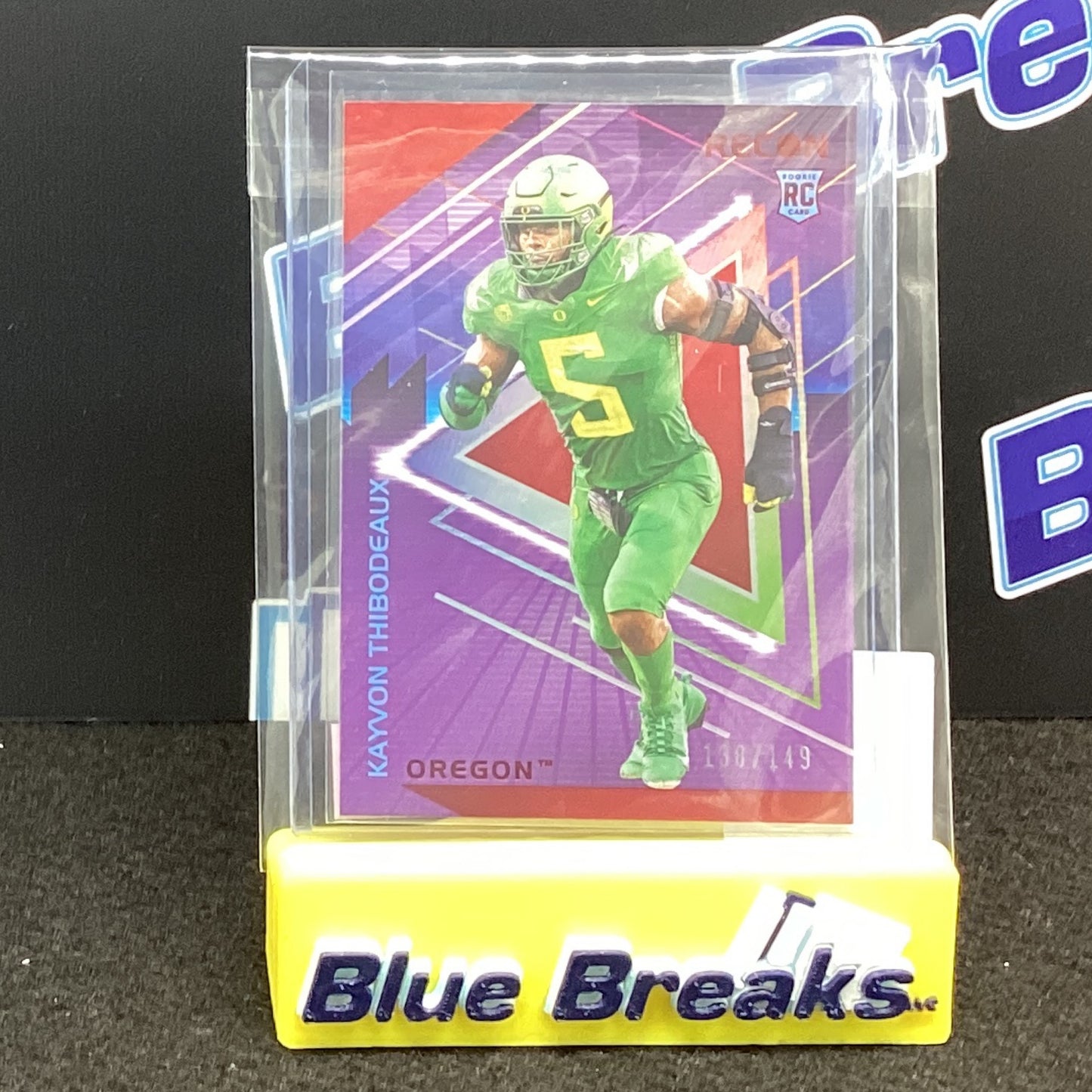 2022 Panini Chronicles Recon Draft Picks Kayvon Thibodeaux 138/149 2