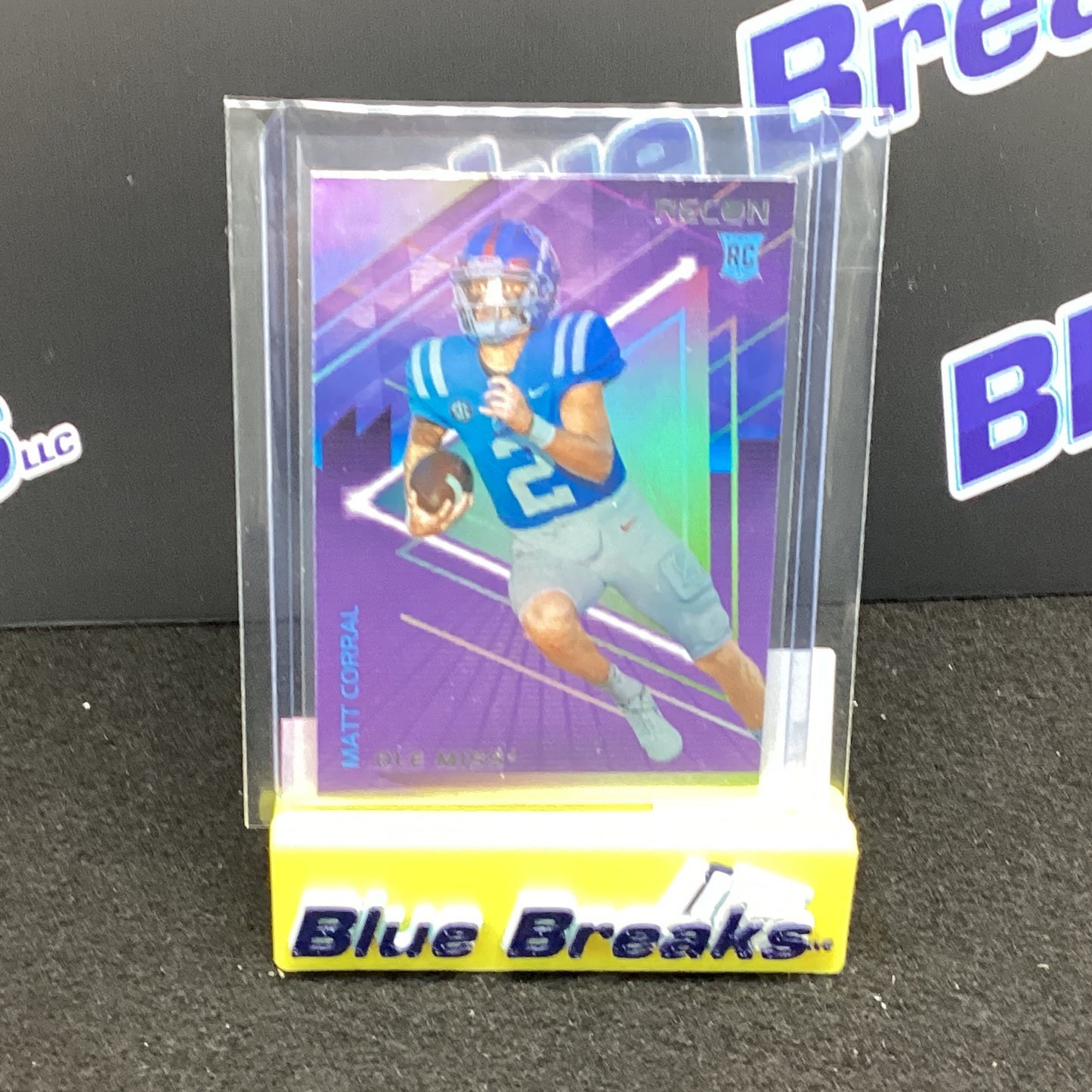 2022 Panini Chronicles Recon Draft Picks Matt Corral 9