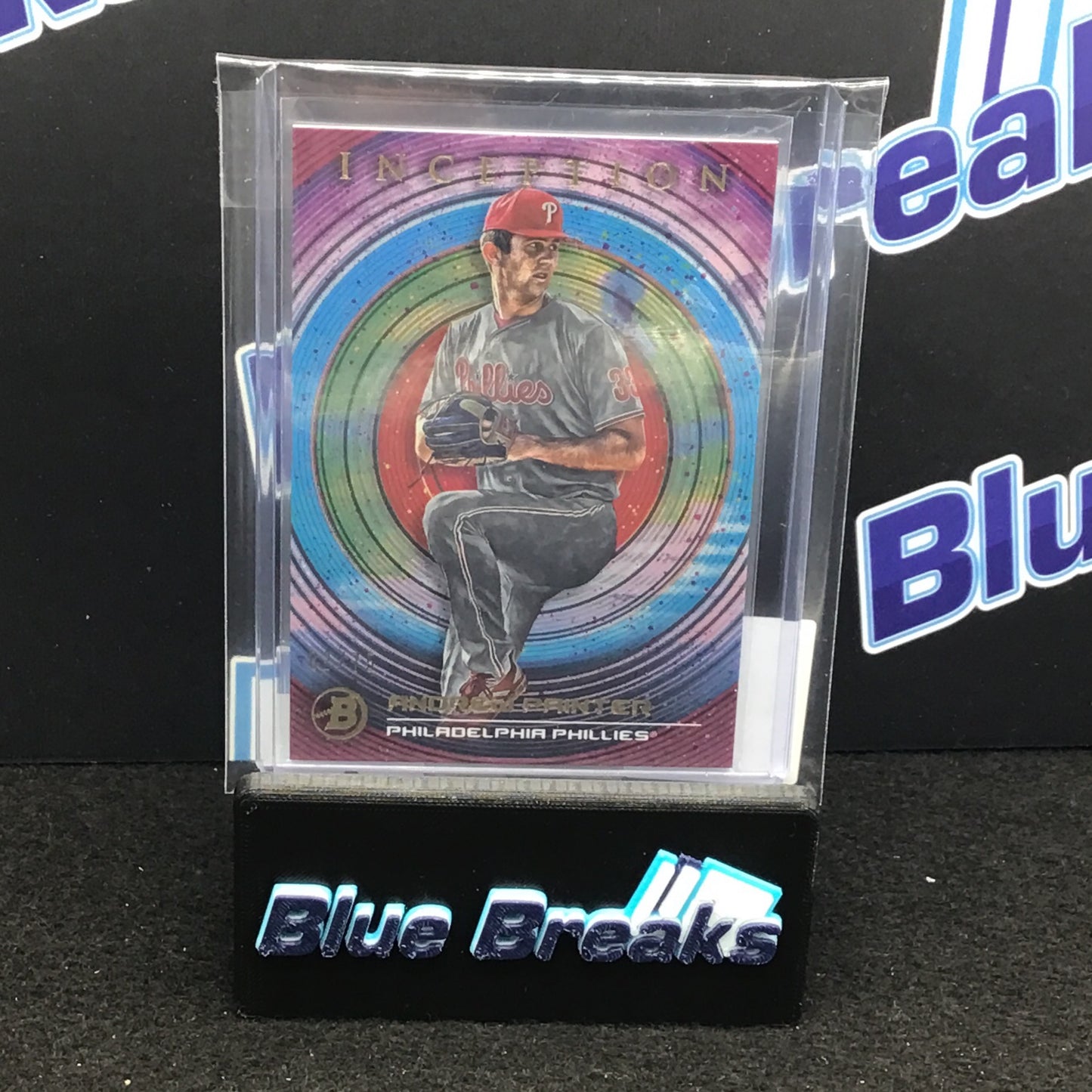 2022 Bowman Inception Fuschia Andrew Painter 02/75 #62 Phillies