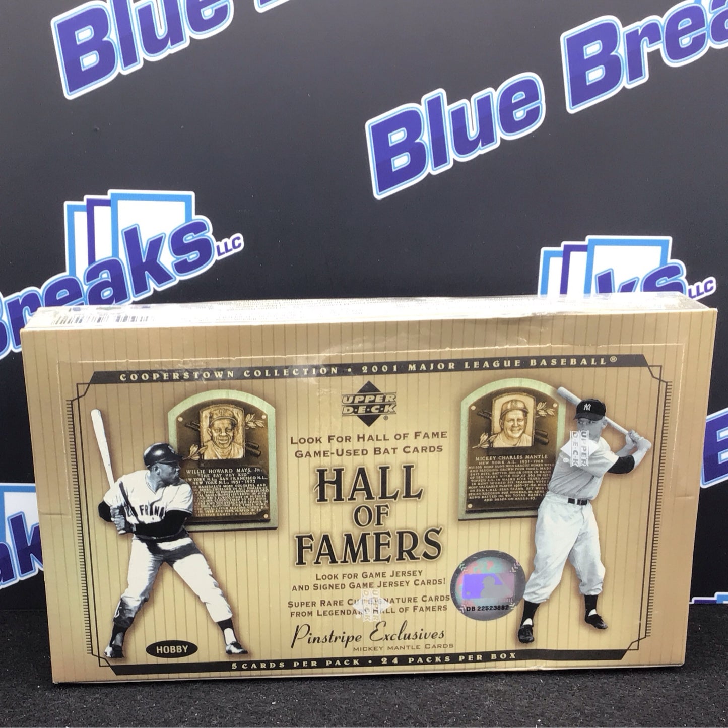2001 Upper Deck Hall of Famers Cooperstown Collection