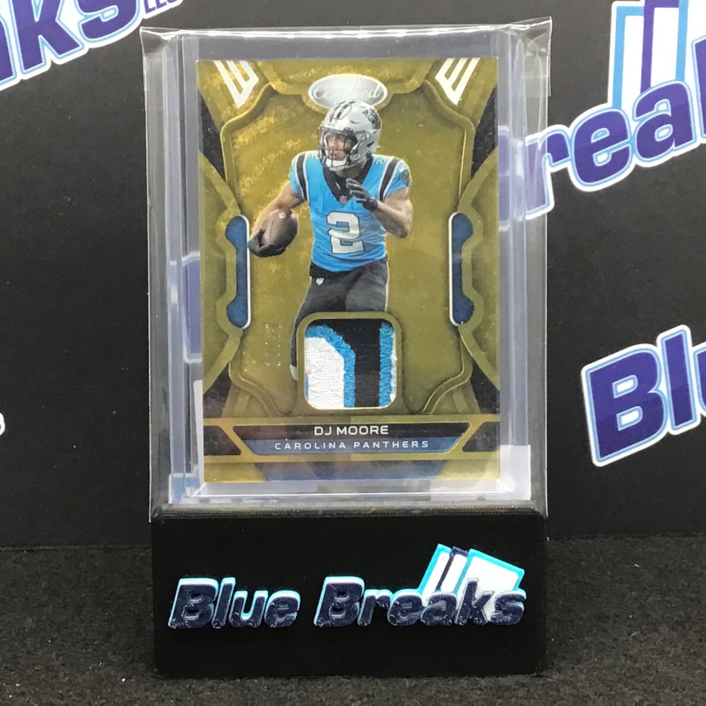 2022 Panini Certified DJ Moore relic 10/10 #MM-DJ Panthers