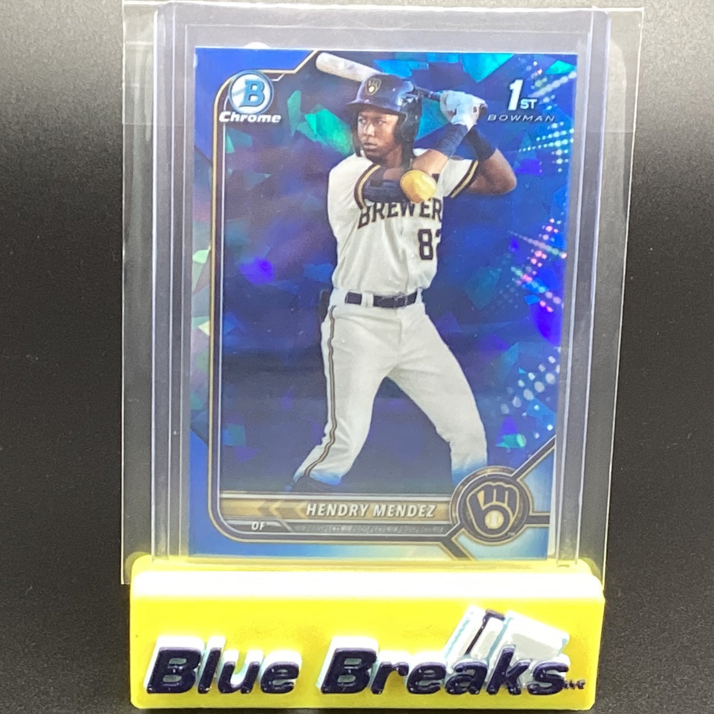 2022 Bowman Chrome 1st Sapphire Hendry Mendez