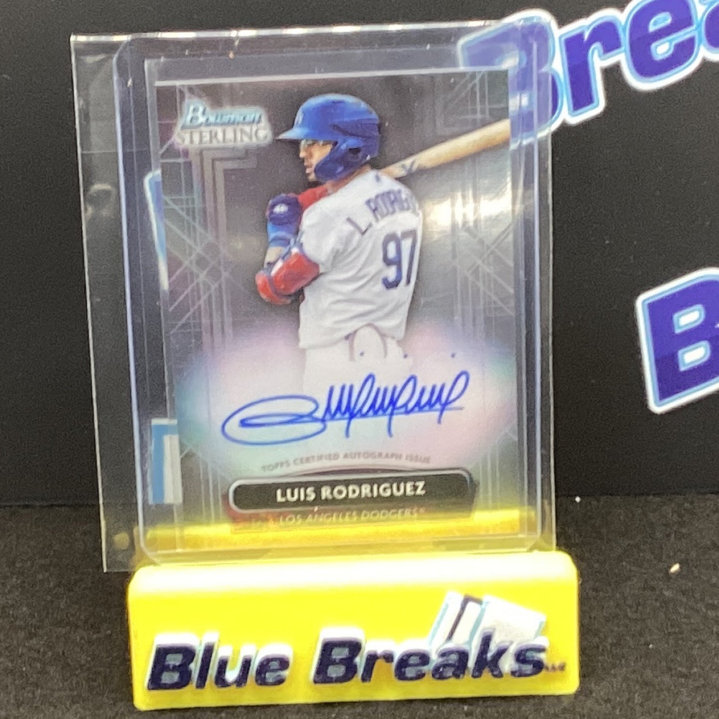 2022 Bowman Sterling - Luis Rodriguez - Autograph - LA Dodgers