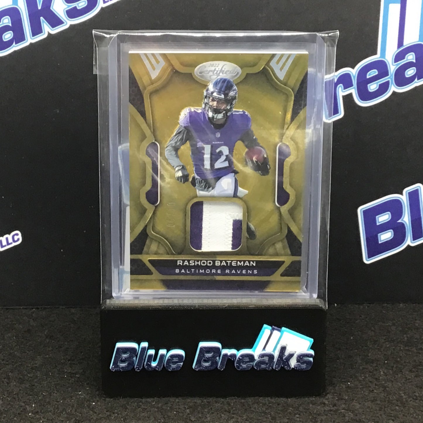 2022 Panini Certified - Rashod Bateman - Baltimore Ravens - 5/10 - #MM-RBA