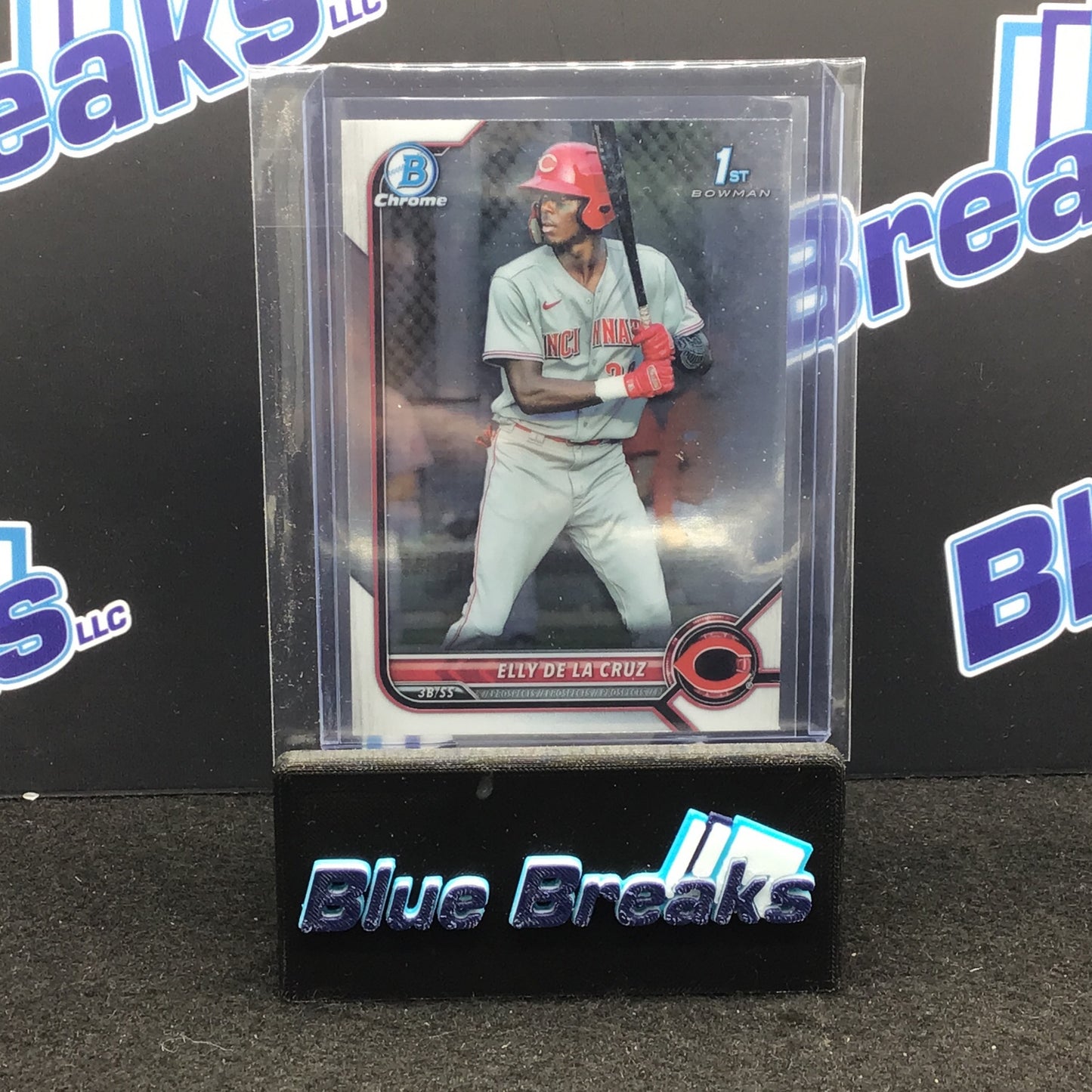 2022 Topps - Elly De La Cruz -Bowman Chrome Prospect - BCP-50 - Cincinnati Reds