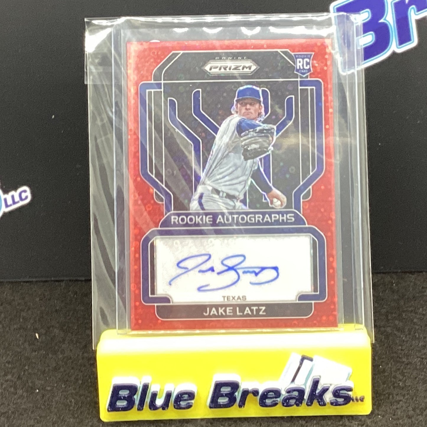 2022 Panini Prizm - Jake Latz - Red - 13/35
