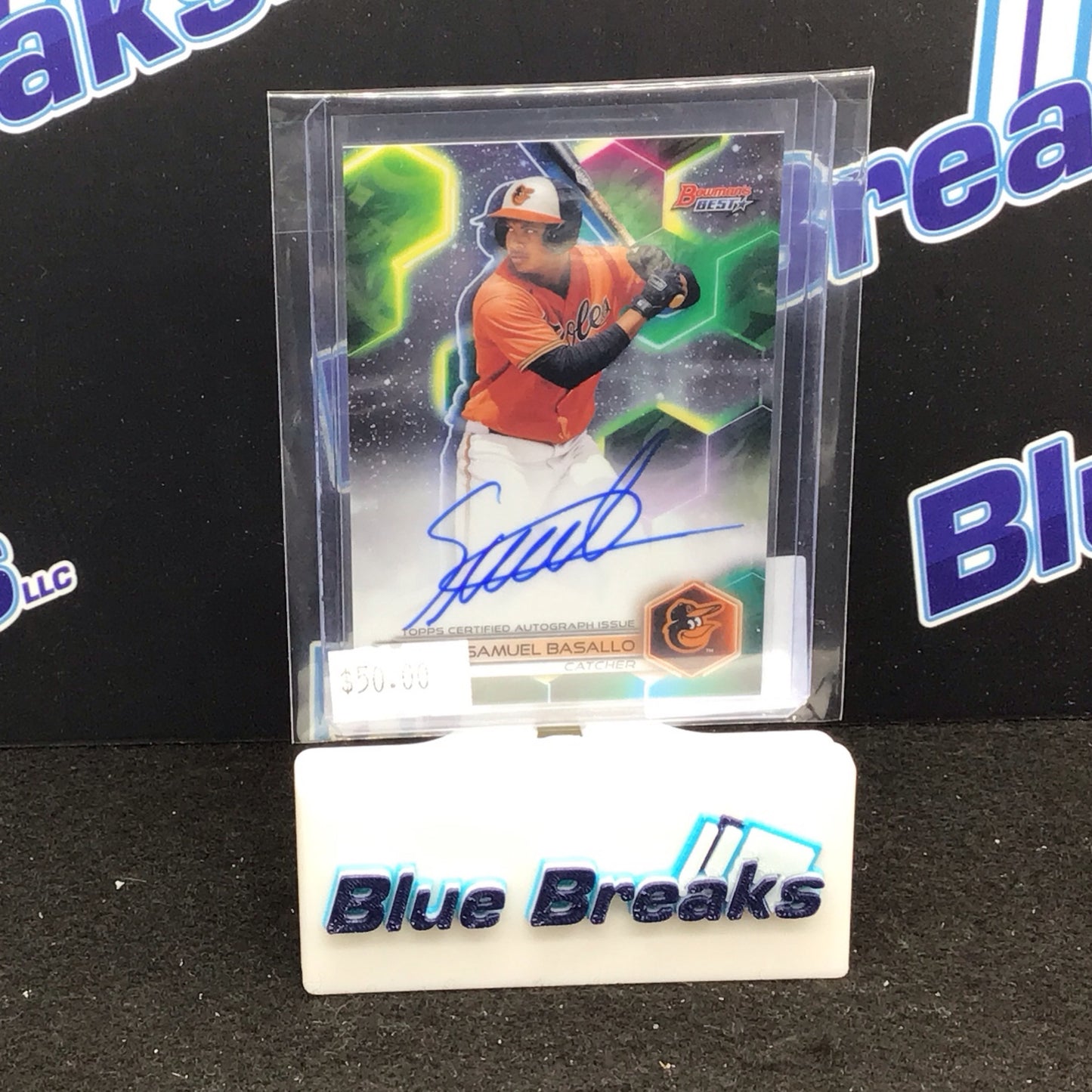 2023 Bowman's Best Samuel Basallo auto #B23-SB Orioles