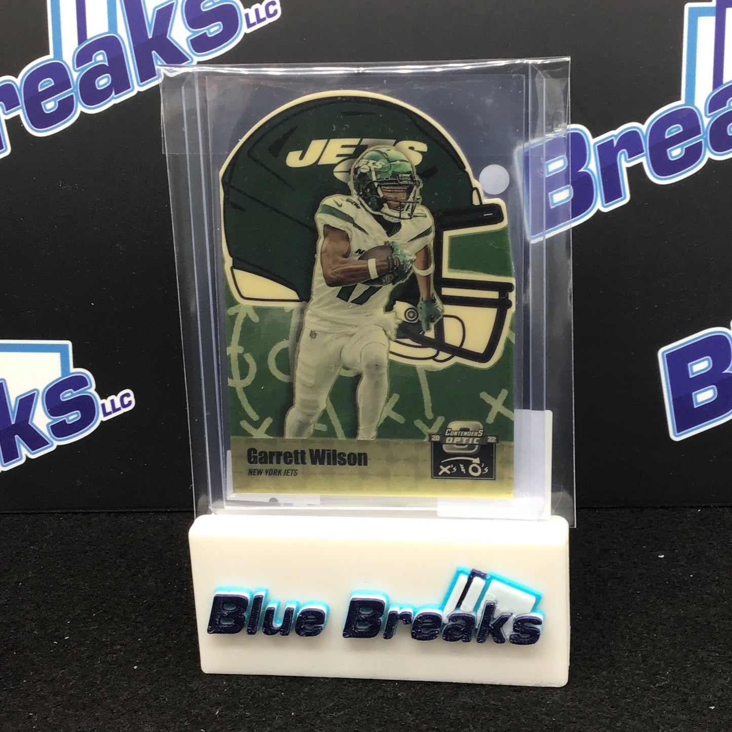 2022 Panini Contenders Optic Prizm Garrett Wilson 1/1 #X0-26 Jets