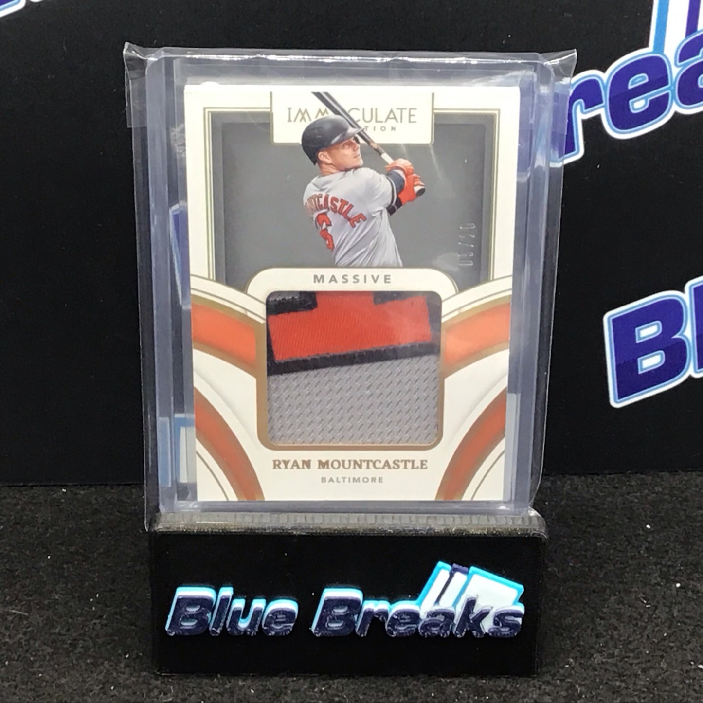 2022 Panini Immaculate Collection Massive Ryan Mountcastle 05/25 #MM-RM Orioles