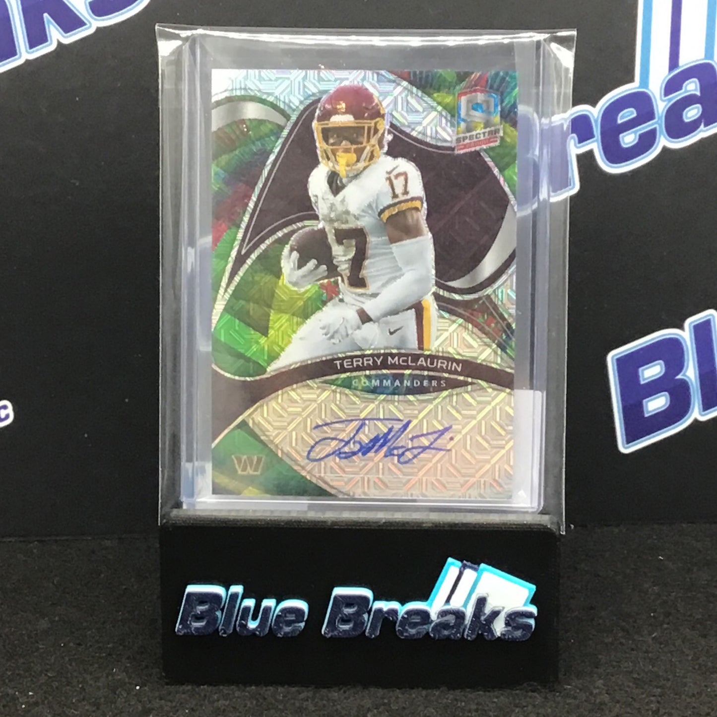 2022 Panini Spectra Prizm Terry McLaurin auto 05/20 #SIG-TML Commanders