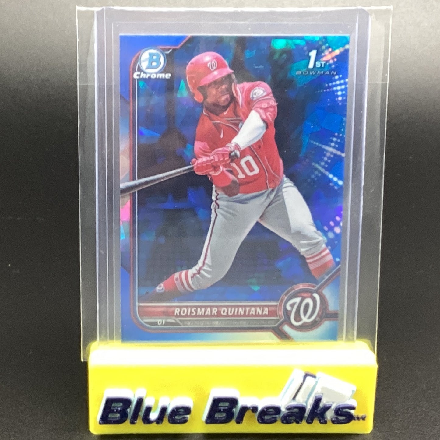 2022 Bowman Chrome 1st Sapphire Roismar Quintana