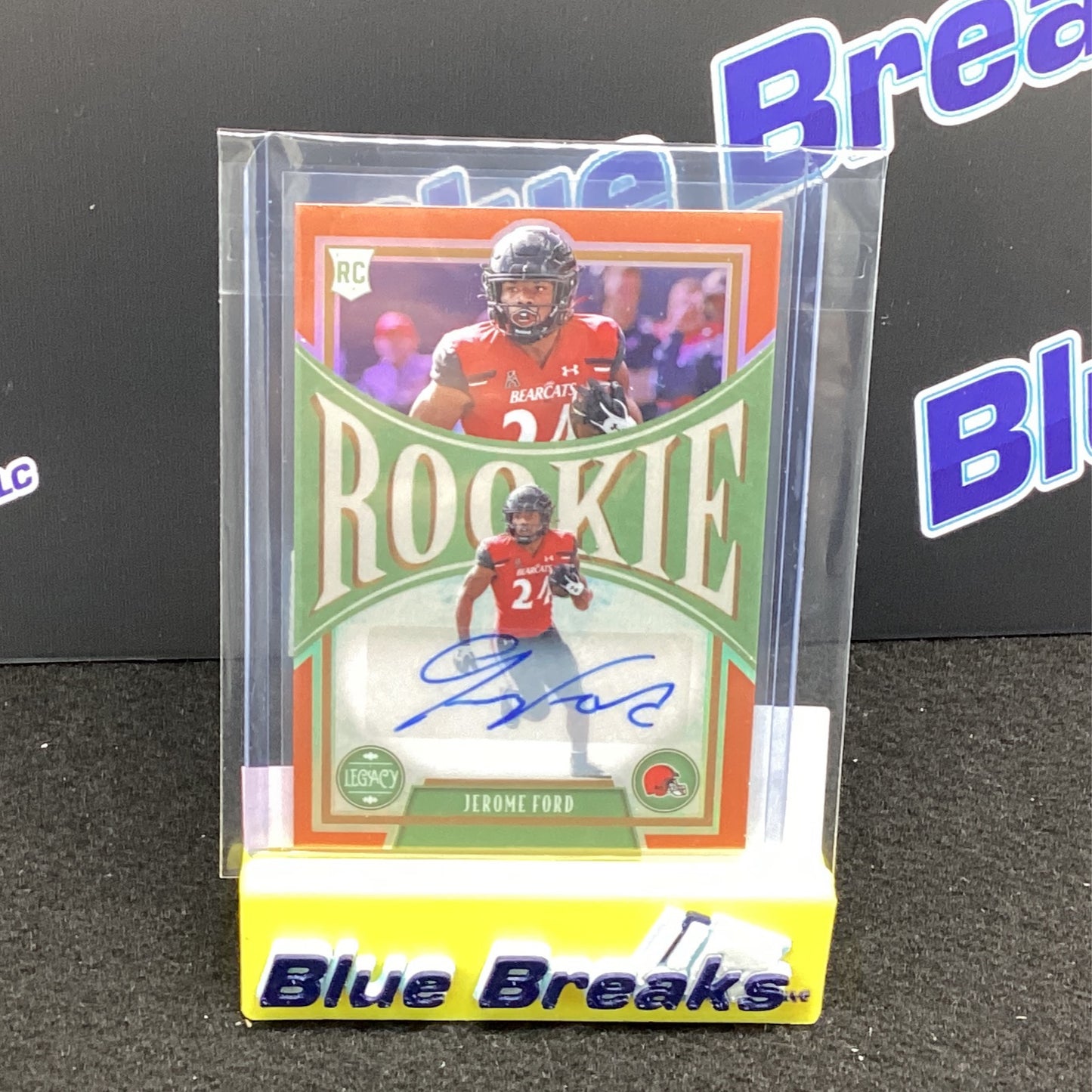 2022 Panini Legacy Rookie Jerome Ford auto 035/149 194