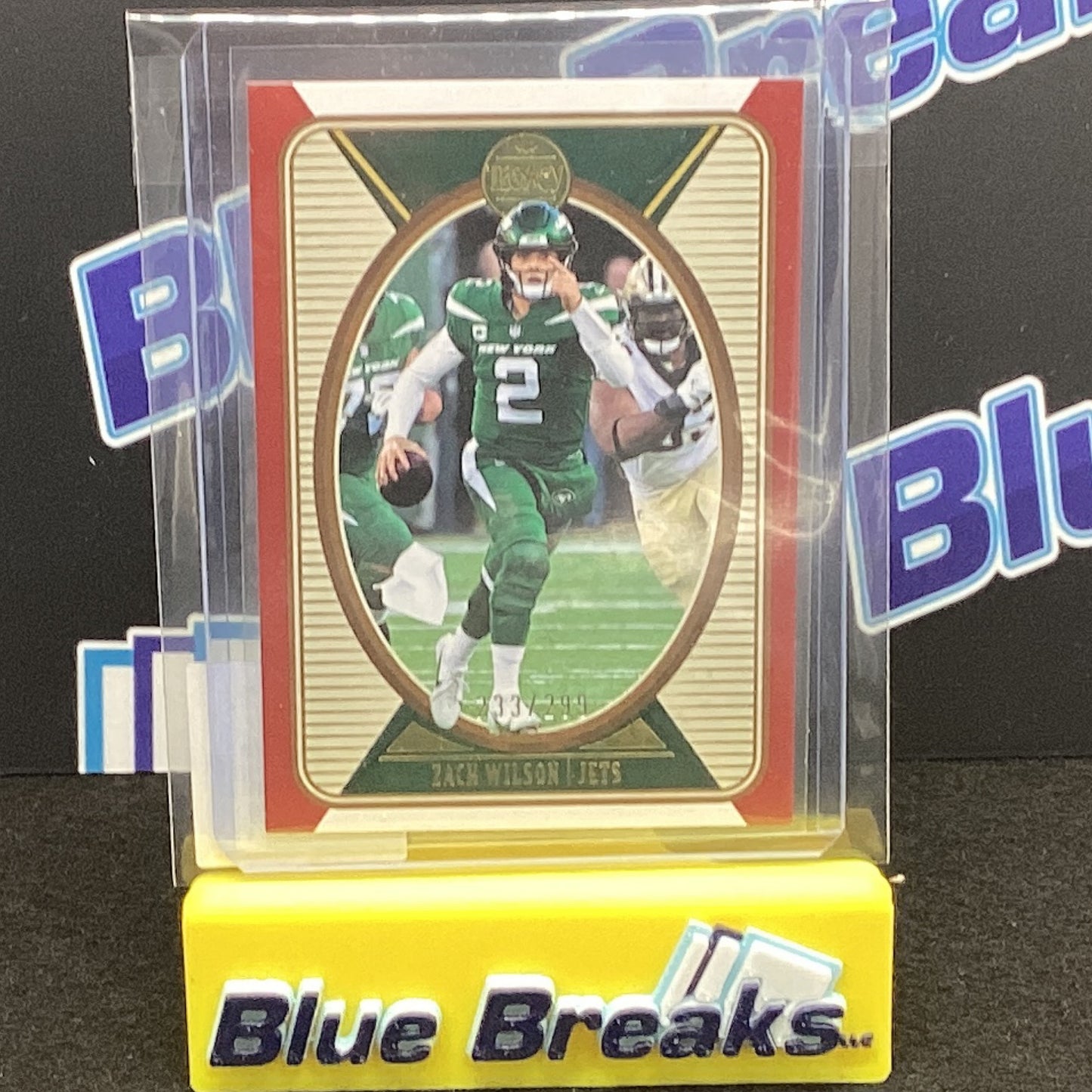 2022 Panini Legacy Zach Wilson 233/299 75