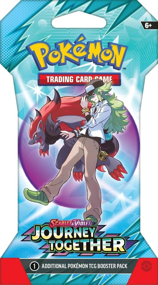 Pokémon - Journey Together Sleeved Booster Pack - SV09: Journey Together (JTG) - Sealed Wax