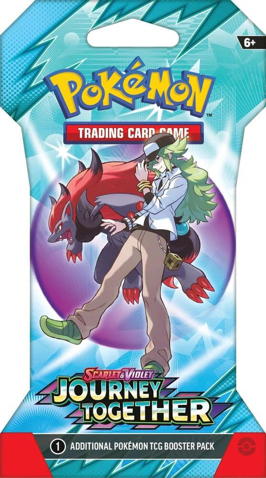 Pokémon - Journey Together Sleeved Booster Pack - SV09: Journey Together (JTG) - Sealed Wax