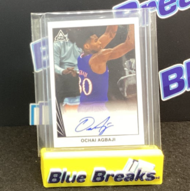 2022 Leaf - Ochai Agbaji auto 6/15 #BA-OA1