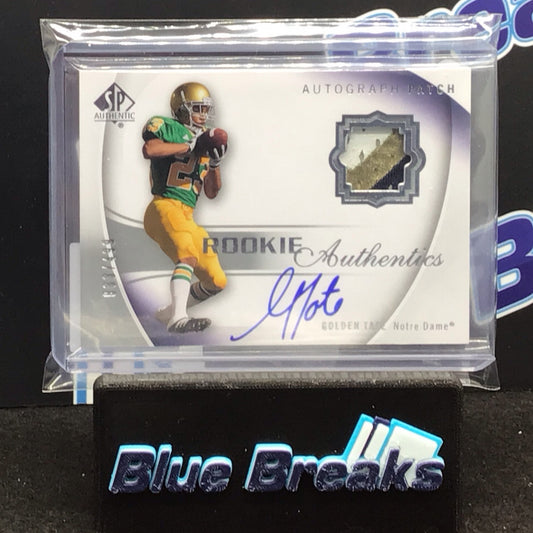 2010 Upper Deck SP Authentic Rookie Authentics Golden Tate 088/499 #132 Seahawks