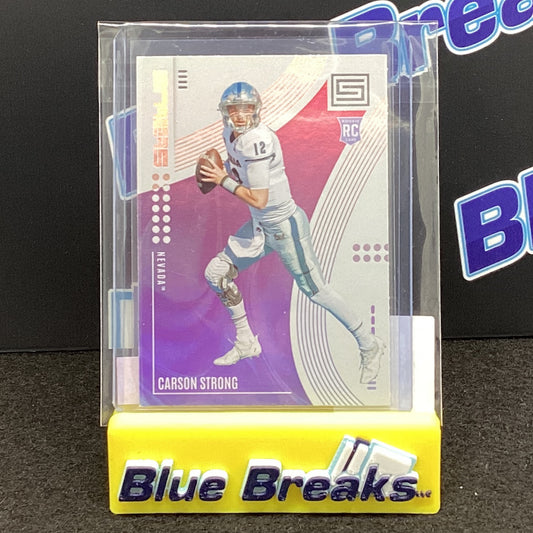 2022 Panini Chronicles Status Draft Picks Carson Strong #23