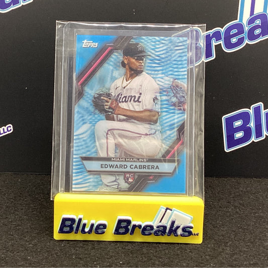 2022 Topps 3D - Edward Cabrera RCM-10
