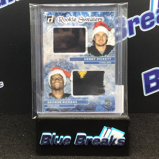 2022 Panini Donruss Rookie Sweaters Picket Pickens #RHD-5 Steelers