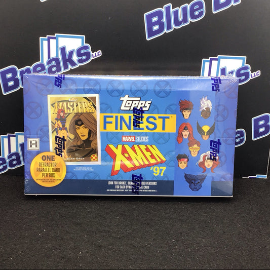 2025 Topps Finest X-Men ‘97 Hobby Box - Sealed Wax