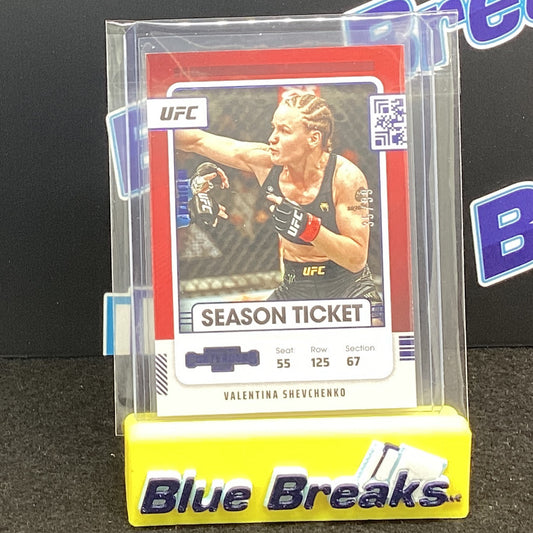 2022 Panini Contenders - Valentina Shevchenko 35/99
