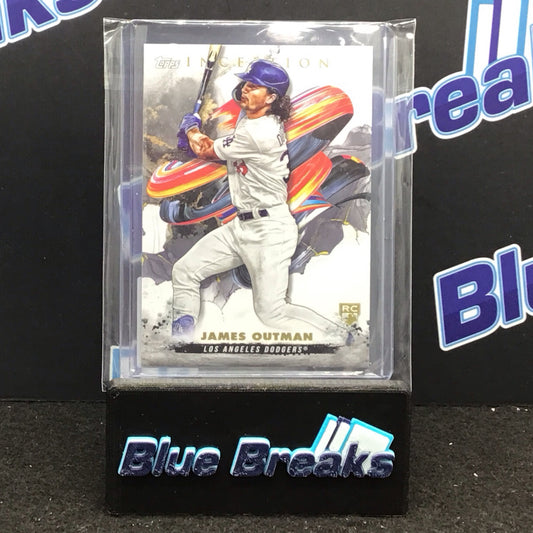 2023 Topps Inception James Outman RC #121 Dodgers
