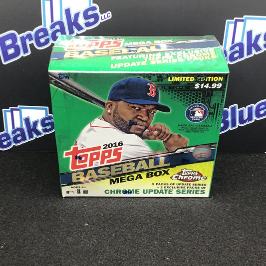 2016 Topps Chrome Update Series Mega Box