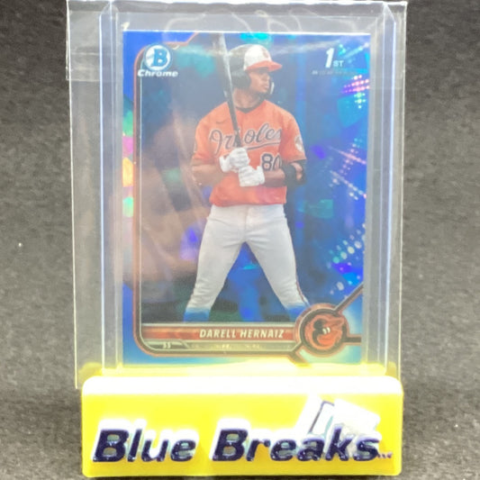 2022 Bowman Chrome 1st Sapphire Darell Hernaiz BCP-27