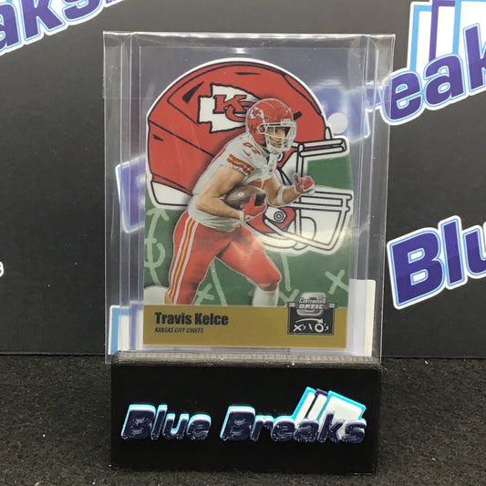 2022 Panini Contenders Optic Prizm Die Cut Travis Kelce 08/10 #XO-20 Chiefs