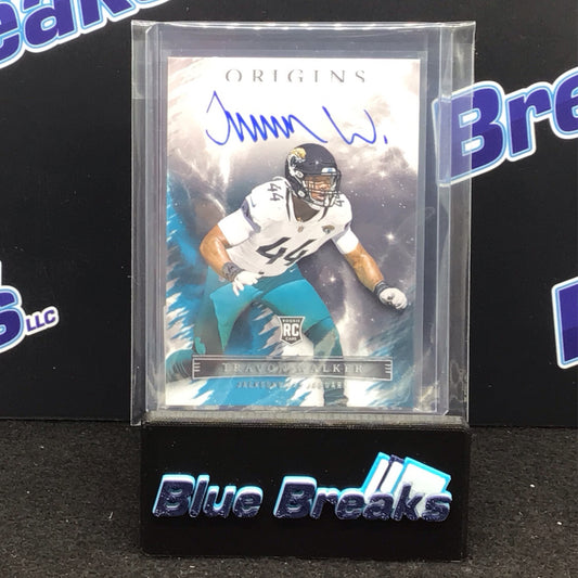 2022 Panini Origins Travon Walker auto RC #RAU-TWA Jaguars