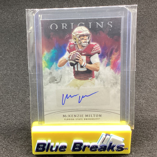 2022 Panini Chronicles - McKenzie Milton Auto Origins