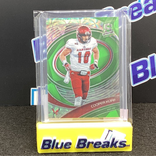 2022 Panini Chronicles Spectra Draft Picks Green Scope Cooper Kupp 20/49 68