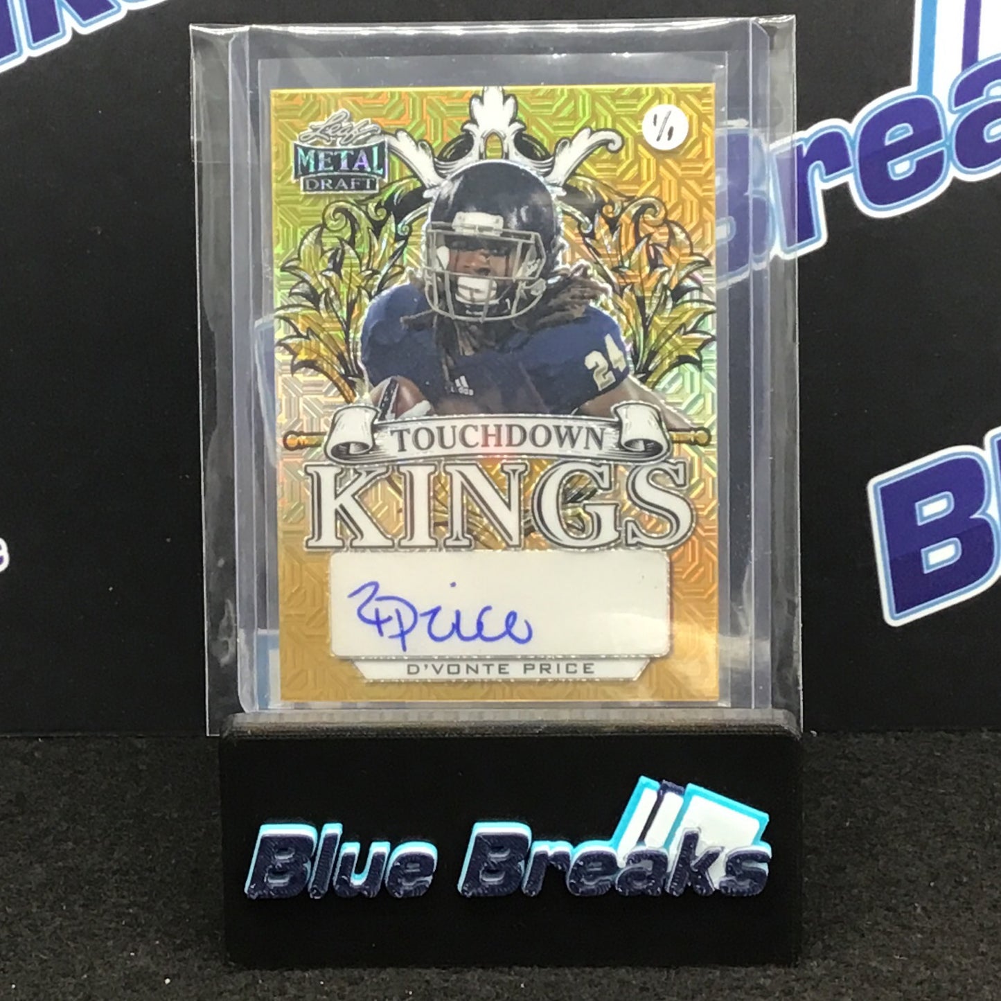 2022 Leaf Metal Draft - Gold - D'Vonte Price - 1/1