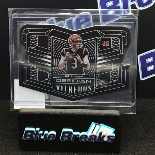 2022 Panini Obsidian Vitreoos Joe Burrow 24/99 #VTS-JBU Bengals