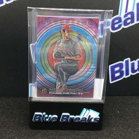 2022 Bowman Inception Fuschia Andrew Painter 02/75 #62 Phillies