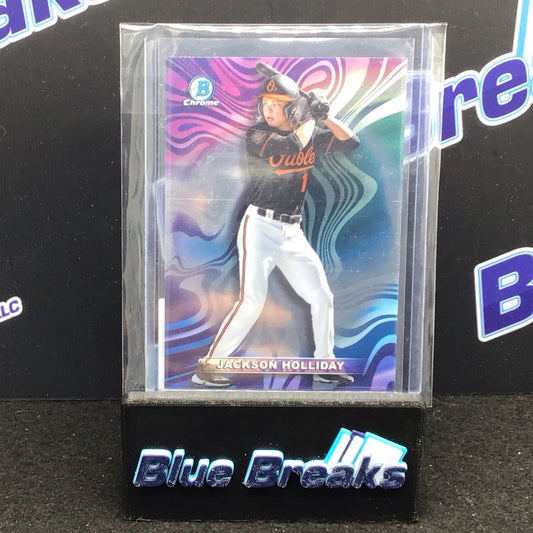 2022 Bowman Chrome mood ring Jackson Holliday MR-1 Orioles