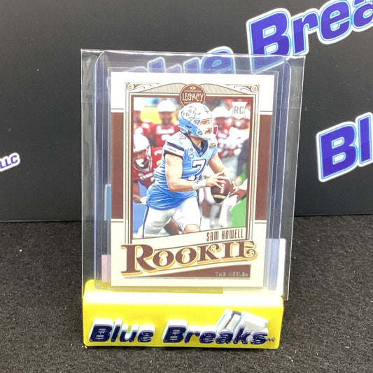 2022 Panini Chronicles Legacy Draft Picks Sam Howell 5