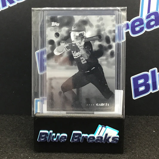 2022 Topps Black & White Luis Garcia 41/99 #30 Nationals