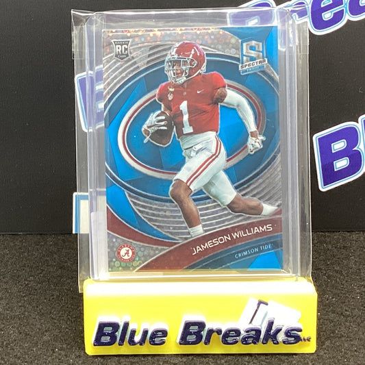 2022 Panini Chronicles Spectra Draft Picks Disco Jameson Williams 34/99 15