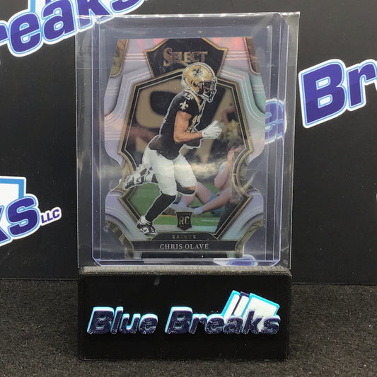 2022 Panini - Select - Chris Olave - Die Cut - Rookie - New Orleans Saints