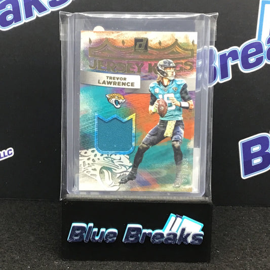 2022 Panini Donruss Jersey Kings Trevor Lawrence relic 331/399 #JK-20 Jaguars
