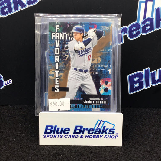 2024 Topps Series 2 Fantasy Favorites gold Shohei Ohtani 44/50 #FF-1 Dodgers