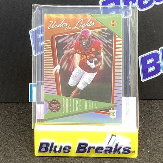 2022 Panini Legacy Under the Lights Breece Hall 061/100 UL-11