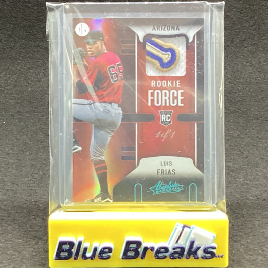 2022 Panini Absolute - Luis Frias 1/1
