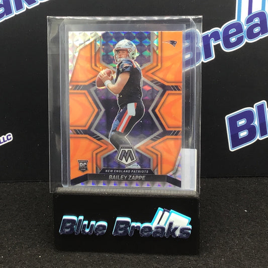 2022 Panini Prizm Mosaic Bailey Zappe RC #321 Patriots