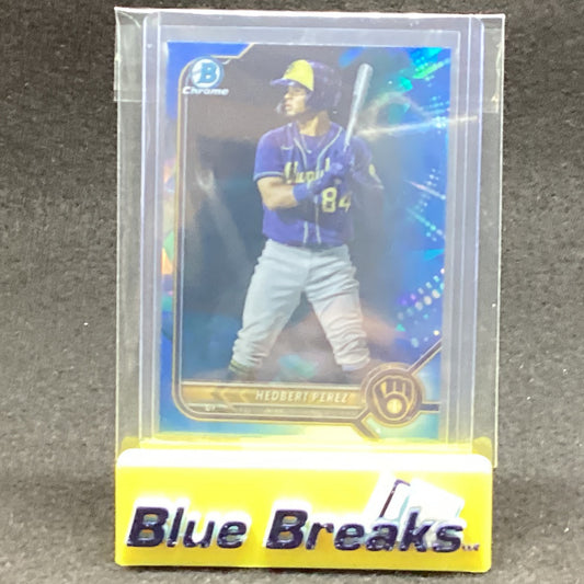 2022 Bowman Chrome Sapphire Hedbert Perez BCP-67