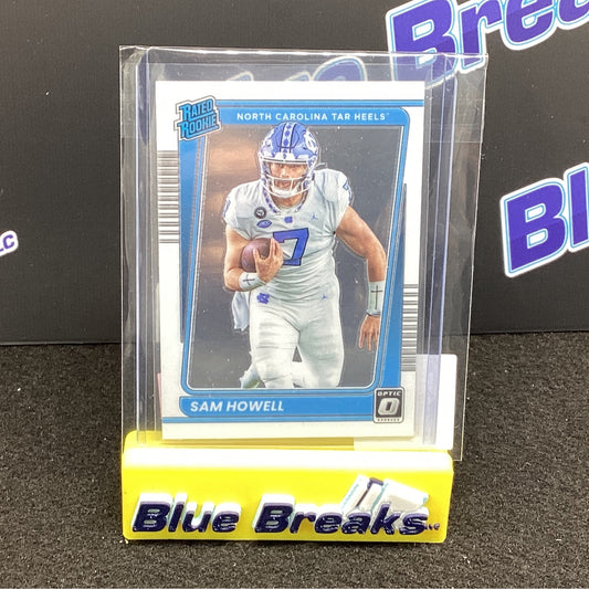 2022 Panini Chronicles Donruss Optic Draft Picks Sam Howell #17 Seahawks