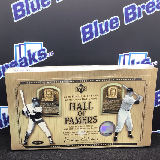 2001 Upper Deck Hall of Famers Cooperstown Collection