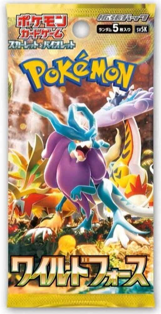 Pokémon Card Game Scarlet & Violet Expansion Pack Wild Force Box (Japanese Ver)